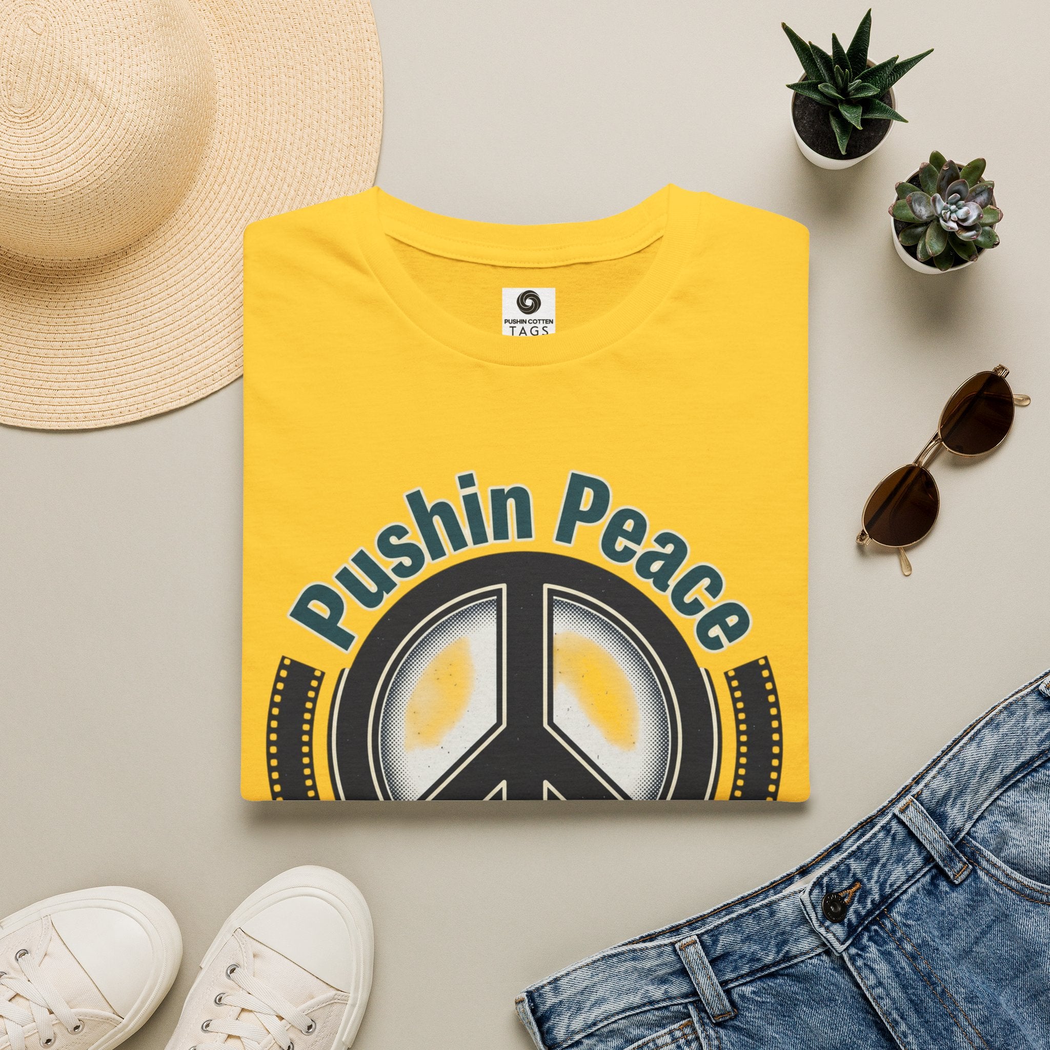 Pushin Peace Vintage T-Shirt