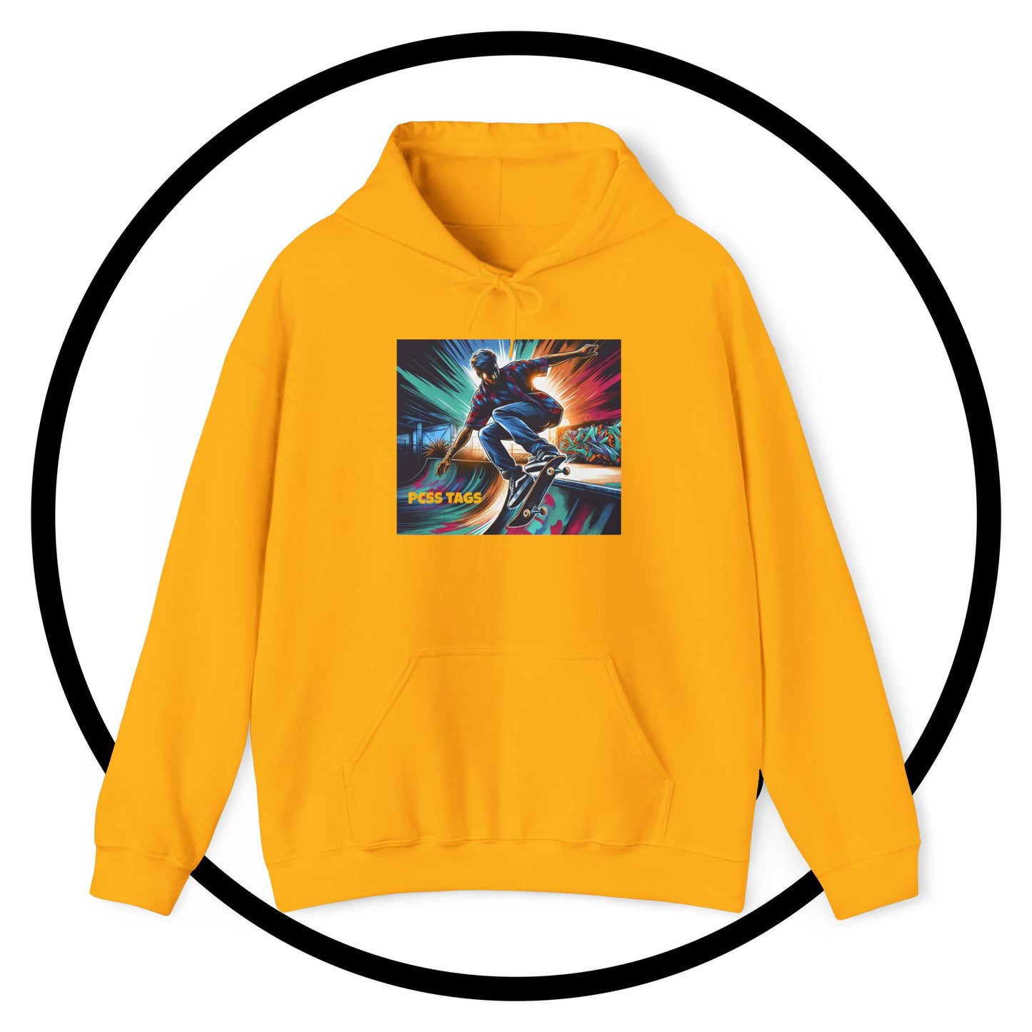 Skateboarder Vibes Hoodie