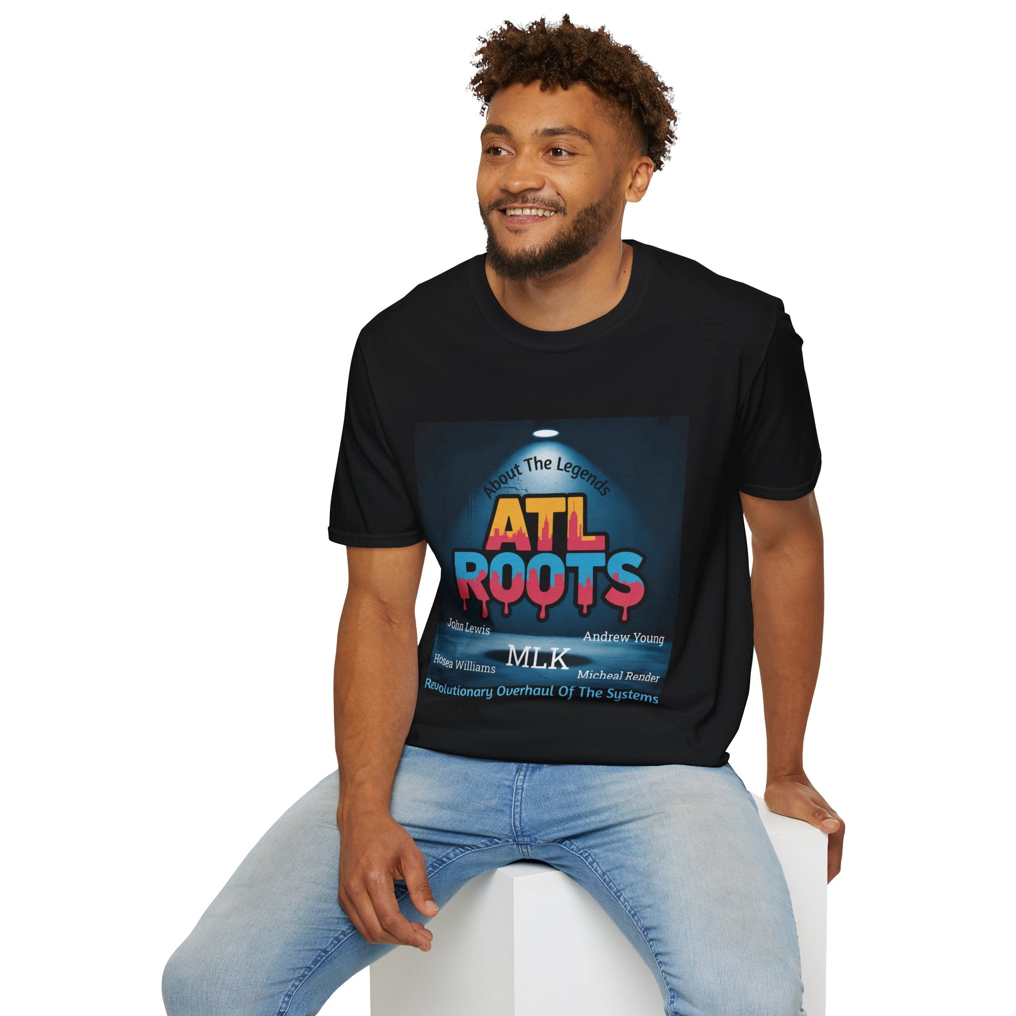 ATL Roots Graphic T-Shirt — "About The Legends" Retro Music Tee