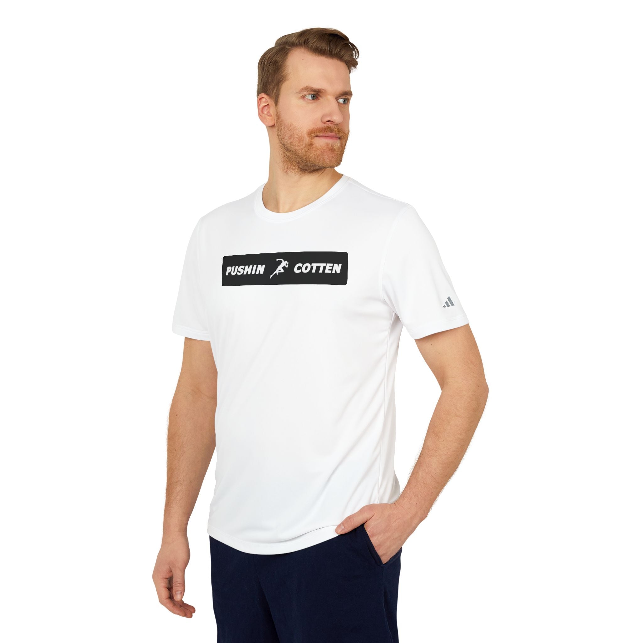 Sport T-shirt with pct _ sports RM Logo and adidas Logo