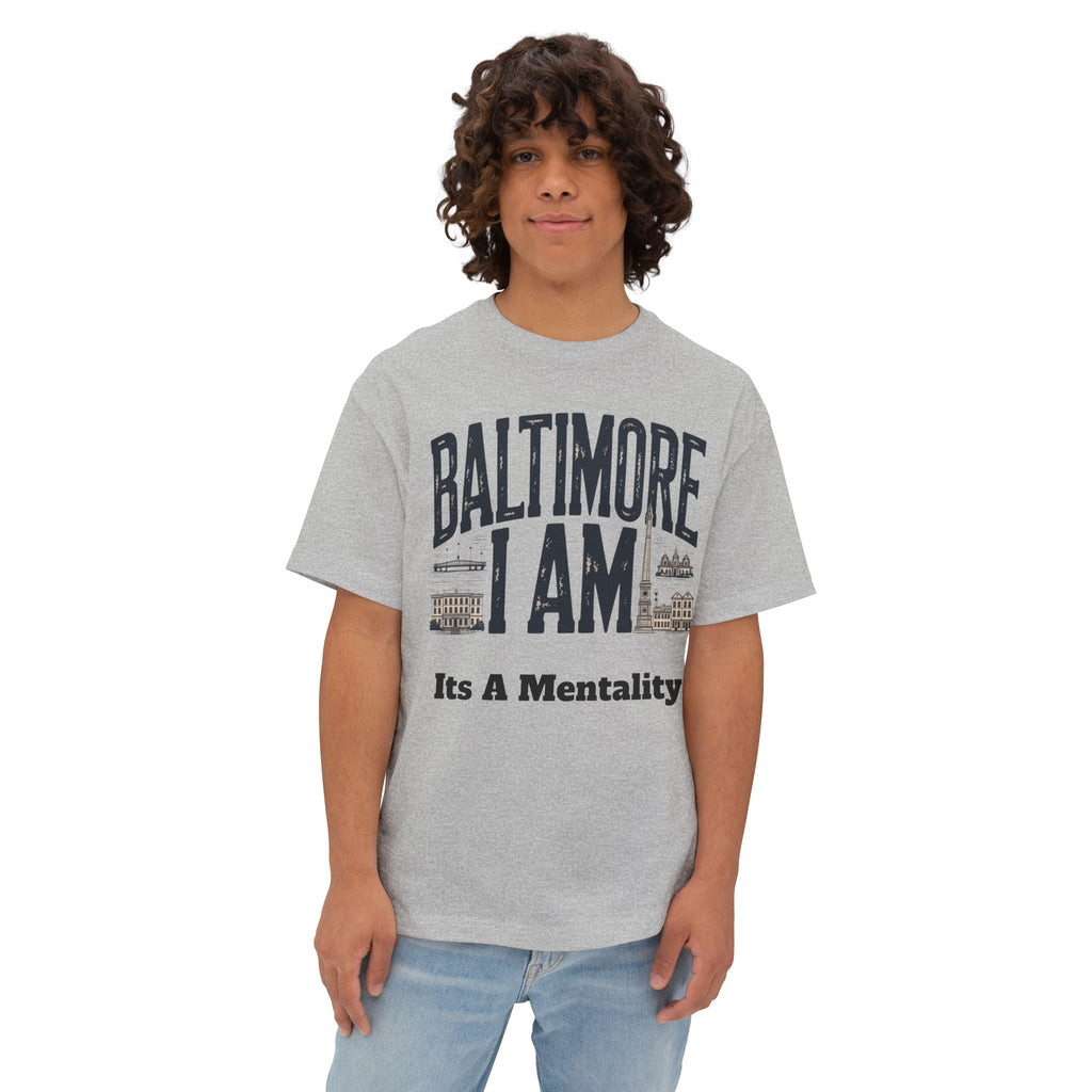 Baltimore I Am Unisex Oversized Tee, Trendy Graphic T-Shirt for City Lovers, Comfortable Casual Wear, Perfect Gift for Friends, Summer [...]