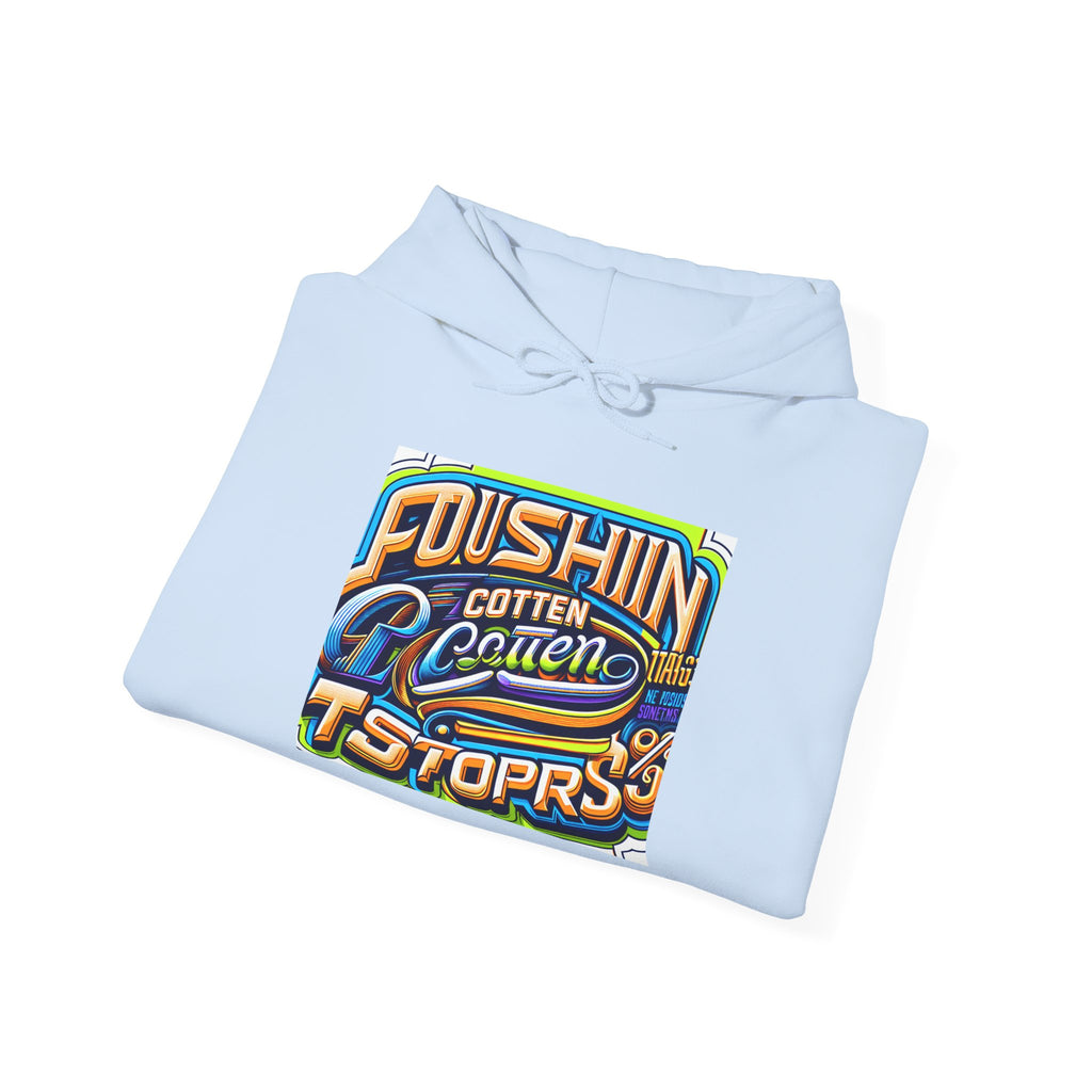 Vibrant Retro Graphic Unisex Hoodie - Perfect for Streetwear and Casual Outings