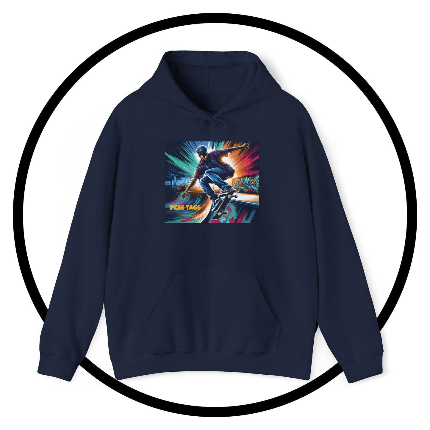 Skateboarder Vibes Hoodie