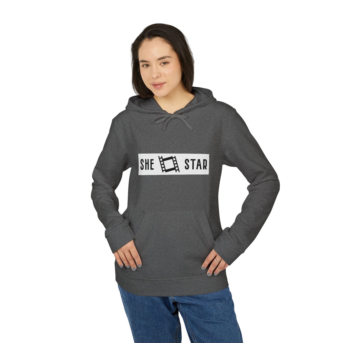 she star tags / adidas® Fleece Hoodie