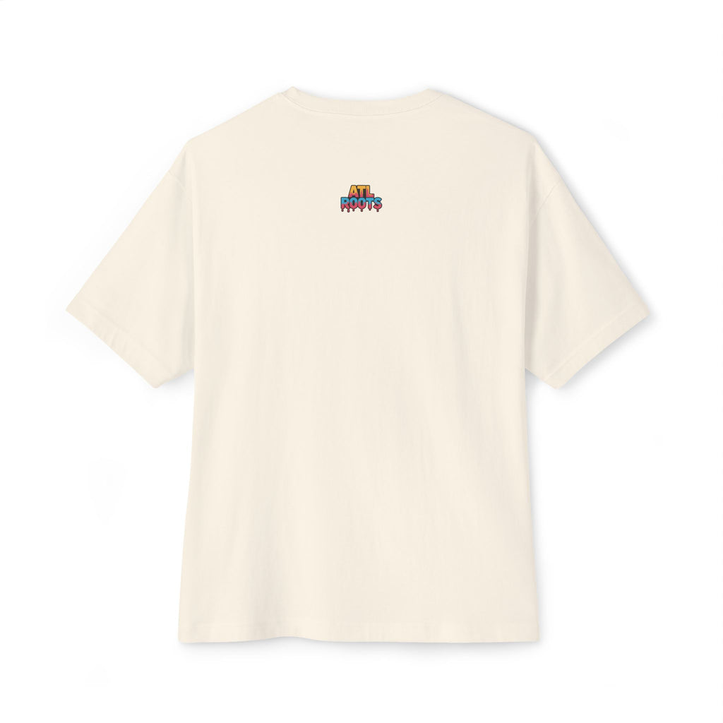 Colorful ATL Roots Oversized Boxy Tee, Streetwear Shirt, Gift for Atlanta Lovers, Casual Summer Top, Urban Fashion Tee, Unisex Graphic Tee