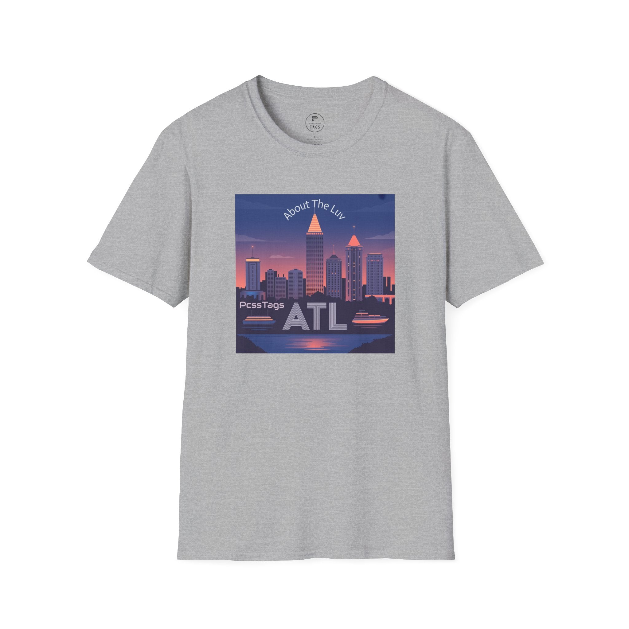 ATL Skyline T‑Shirt — 'About The Luv' Atlanta Cityscape Tee