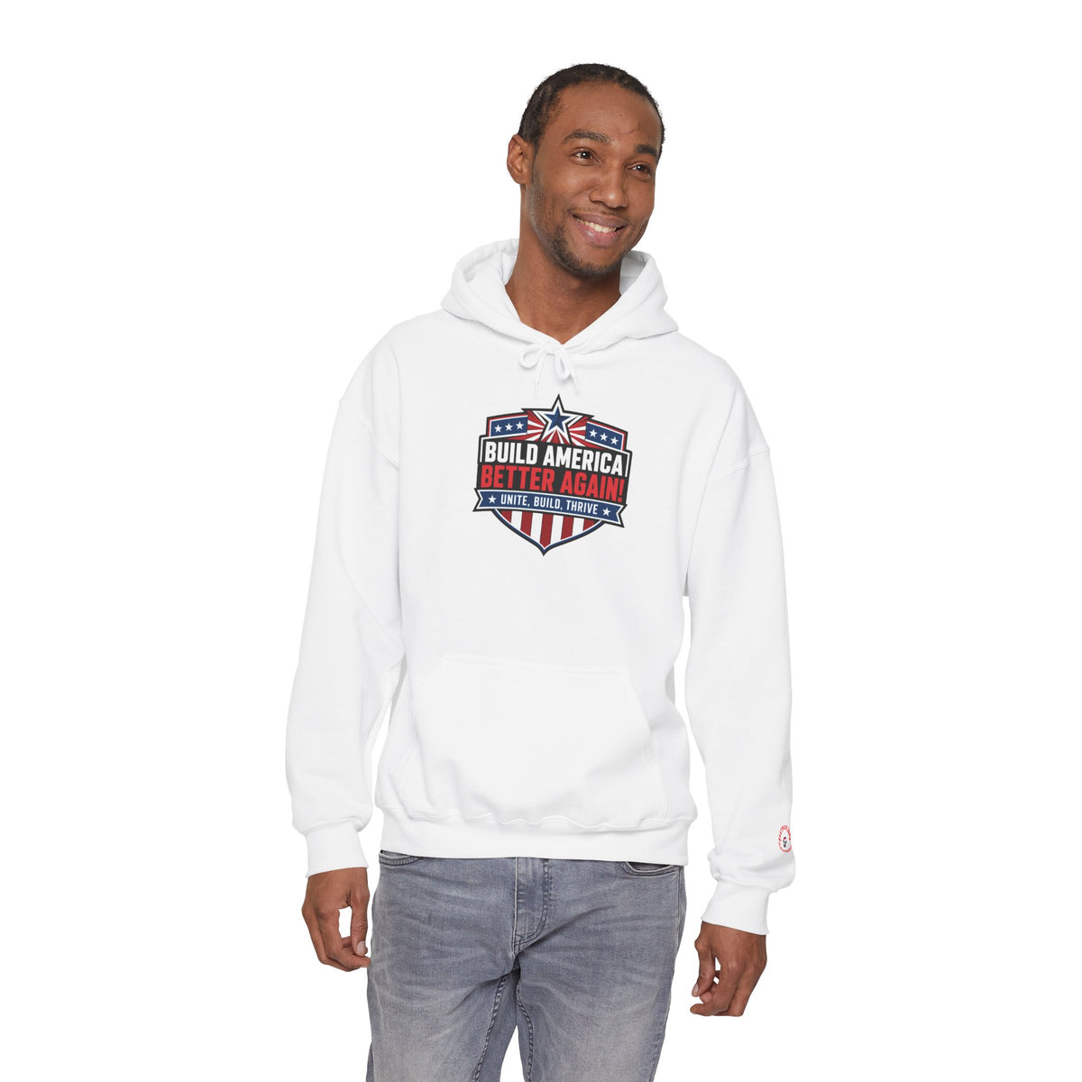 Build America Better Again Patriotic Hoodie
