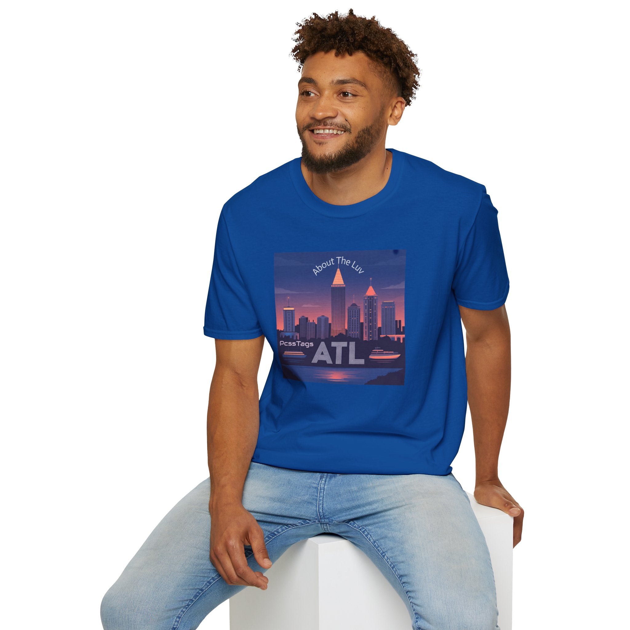 ATL Skyline T‑Shirt — 'About The Luv' Atlanta Cityscape Tee