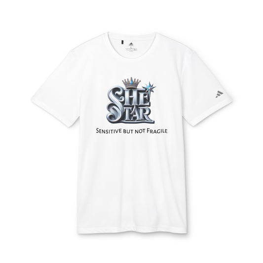 she star tags / adidas® Sport T-shirt