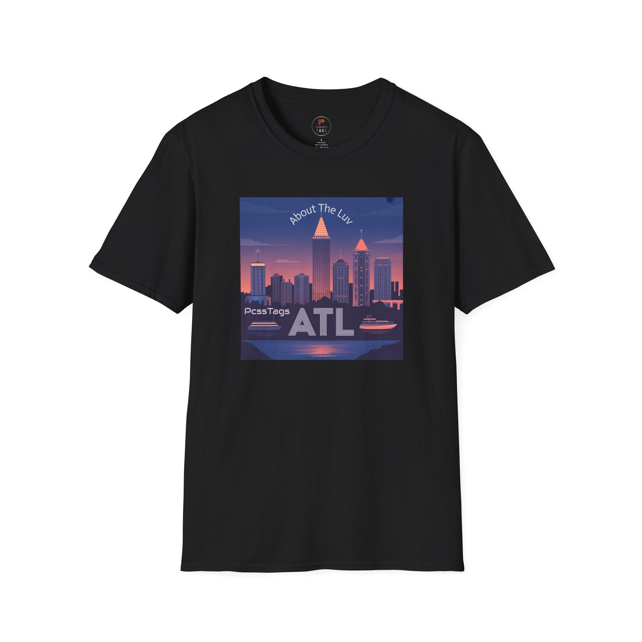 ATL Skyline T‑Shirt — 'About The Luv' Atlanta Cityscape Tee