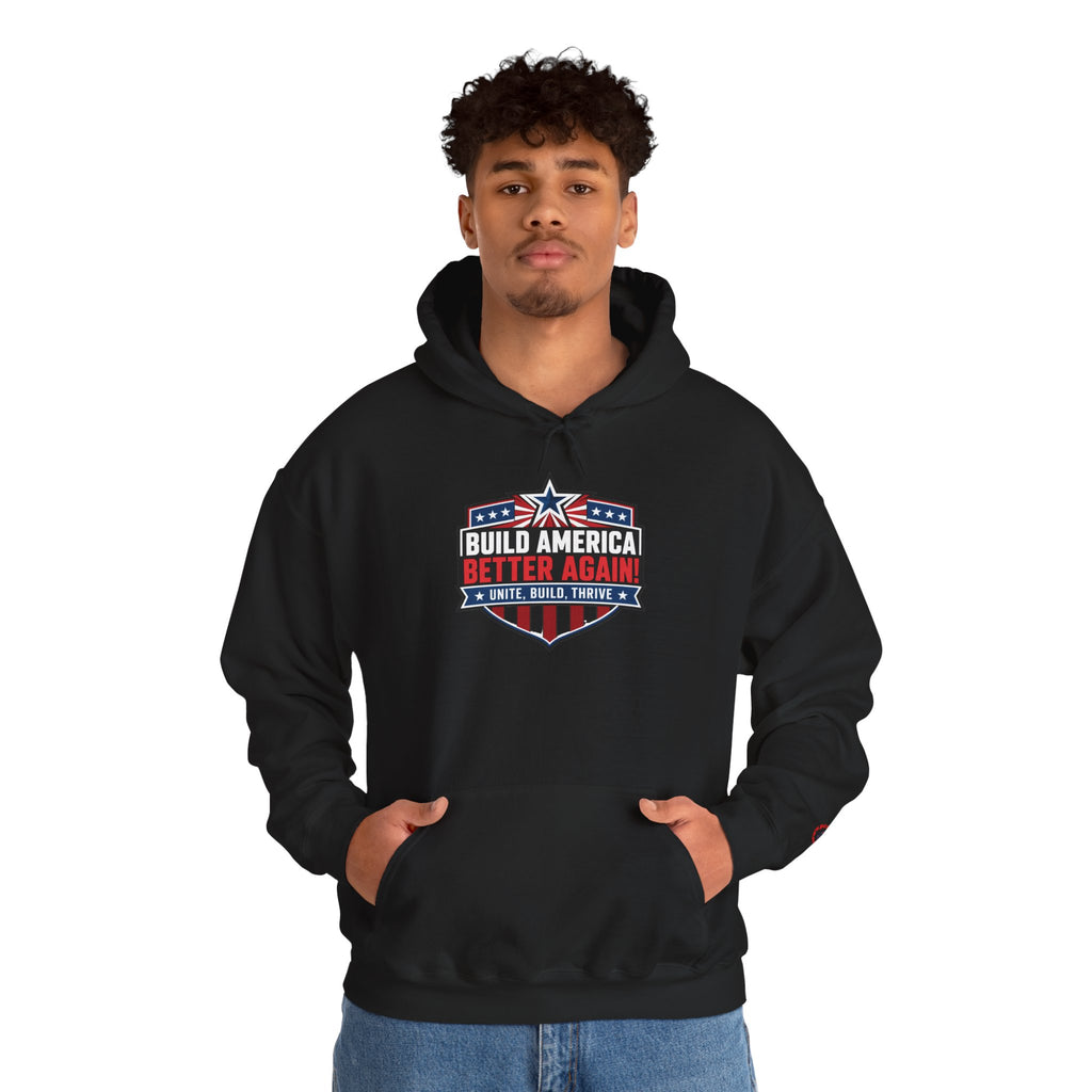 Build America Better Again Patriotic Hoodie