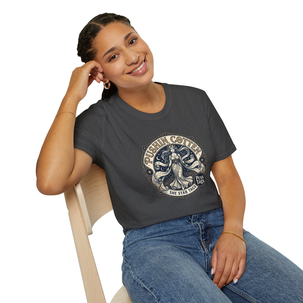 T-Shirt — Vintage 'Pushin Cotton' Octopus Graphic Tee