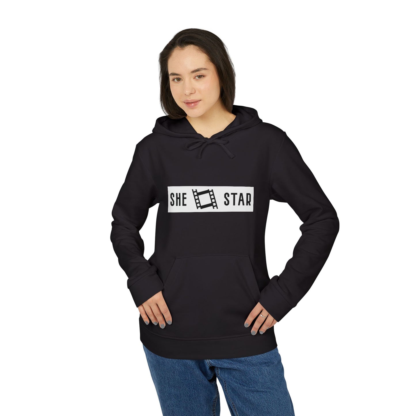 she star tags / adidas® Fleece Hoodie