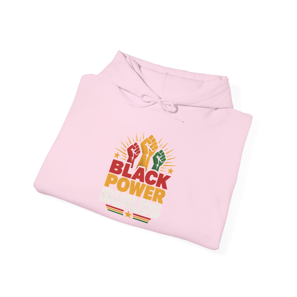 Black Power Graphic Hoodie