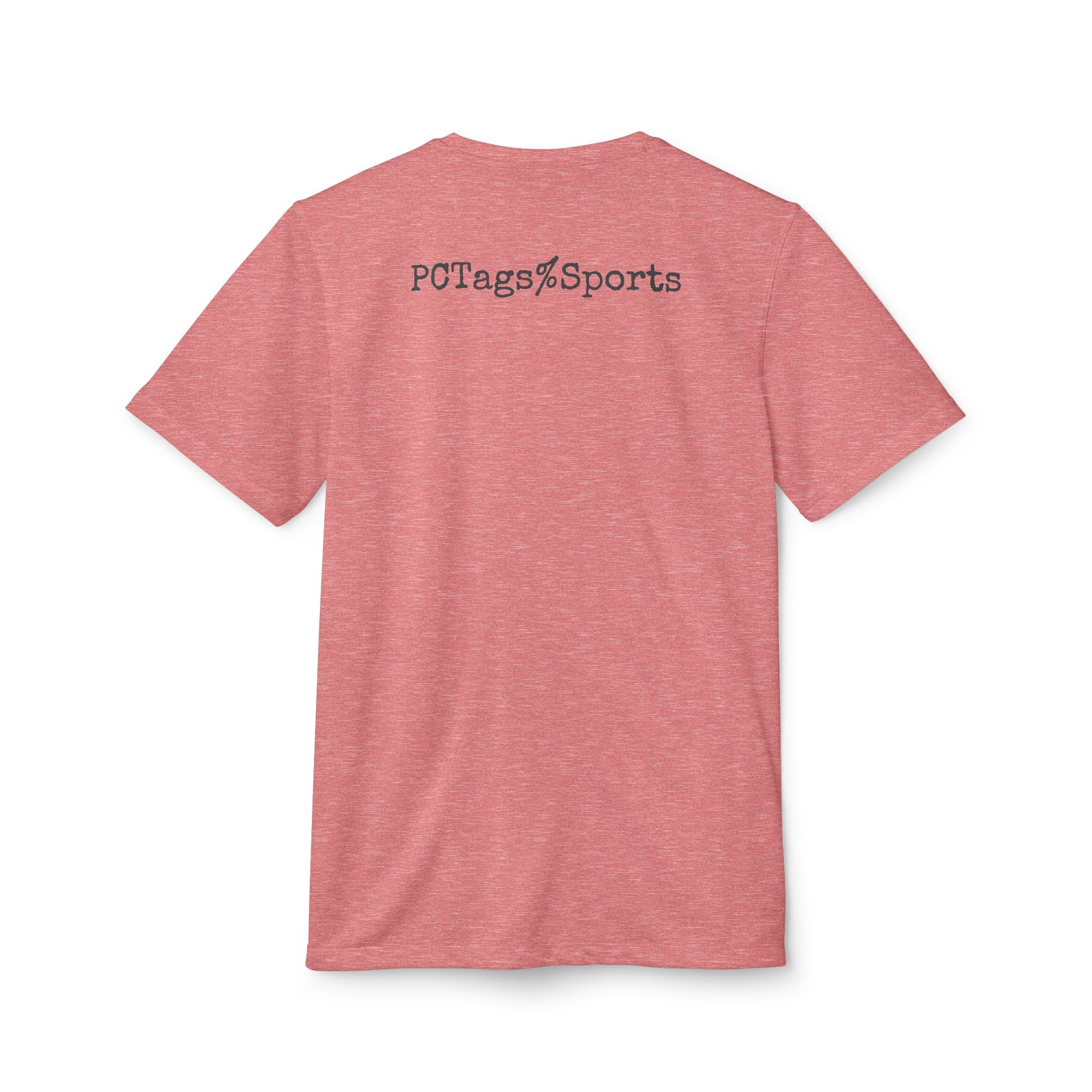 Sport T-shirt with Pushin Cotten Tags Royalty logo and adidas arm logo