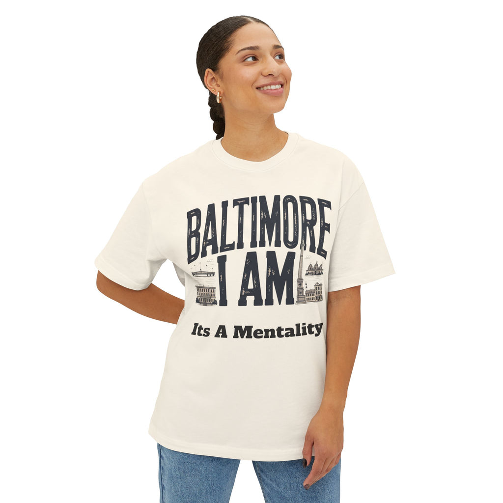 Baltimore I Am Unisex Oversized Tee, Trendy Graphic T-Shirt for City Lovers, Comfortable Casual Wear, Perfect Gift for Friends, Summer [...]