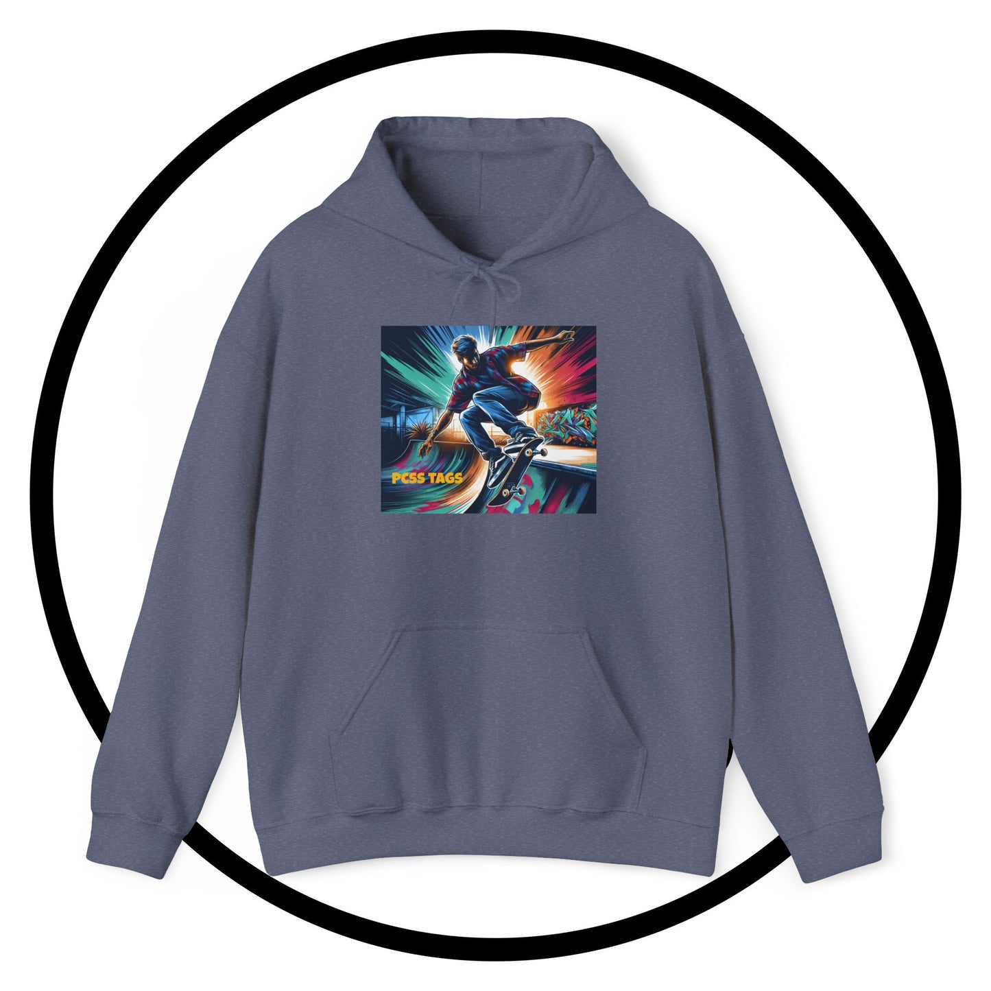 Skateboarder Vibes Hoodie