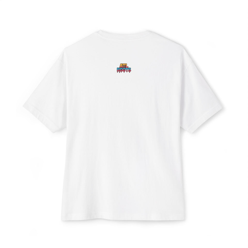 Colorful ATL Roots Oversized Boxy Tee, Streetwear Shirt, Gift for Atlanta Lovers, Casual Summer Top, Urban Fashion Tee, Unisex Graphic Tee