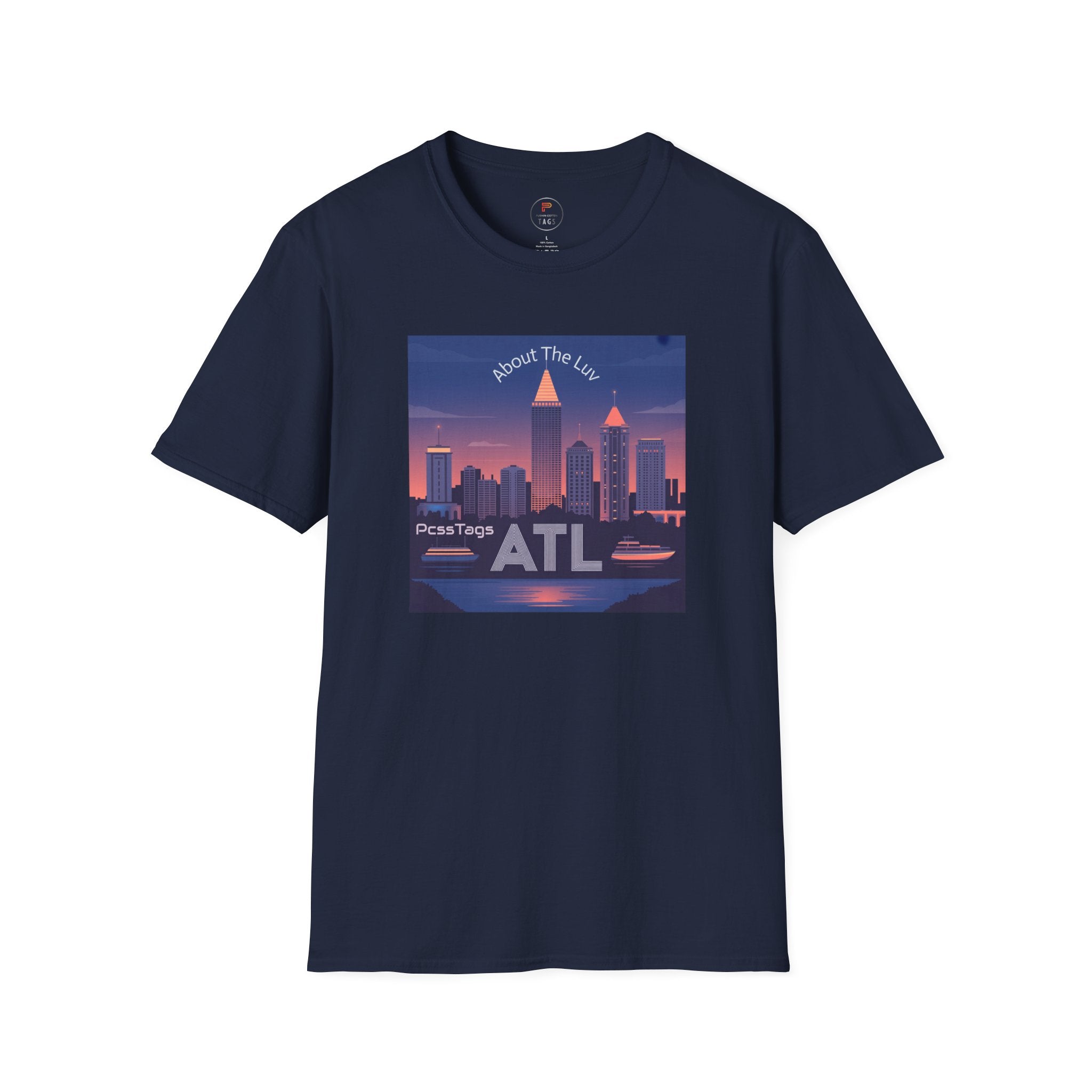 ATL Skyline T‑Shirt — 'About The Luv' Atlanta Cityscape Tee