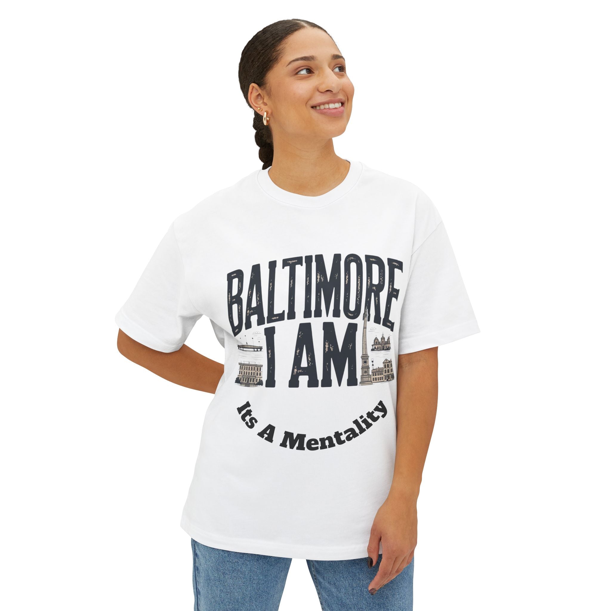 Baltimore I Am Unisex Oversized Tee, Trendy Graphic T-Shirt for City Lovers, Comfortable Casual Wear, Perfect Gift for Friends, Summer [...]