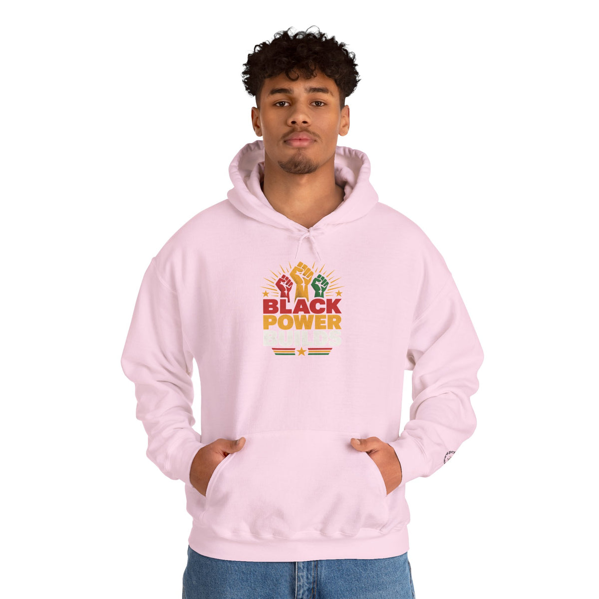 Black Power Graphic Hoodie