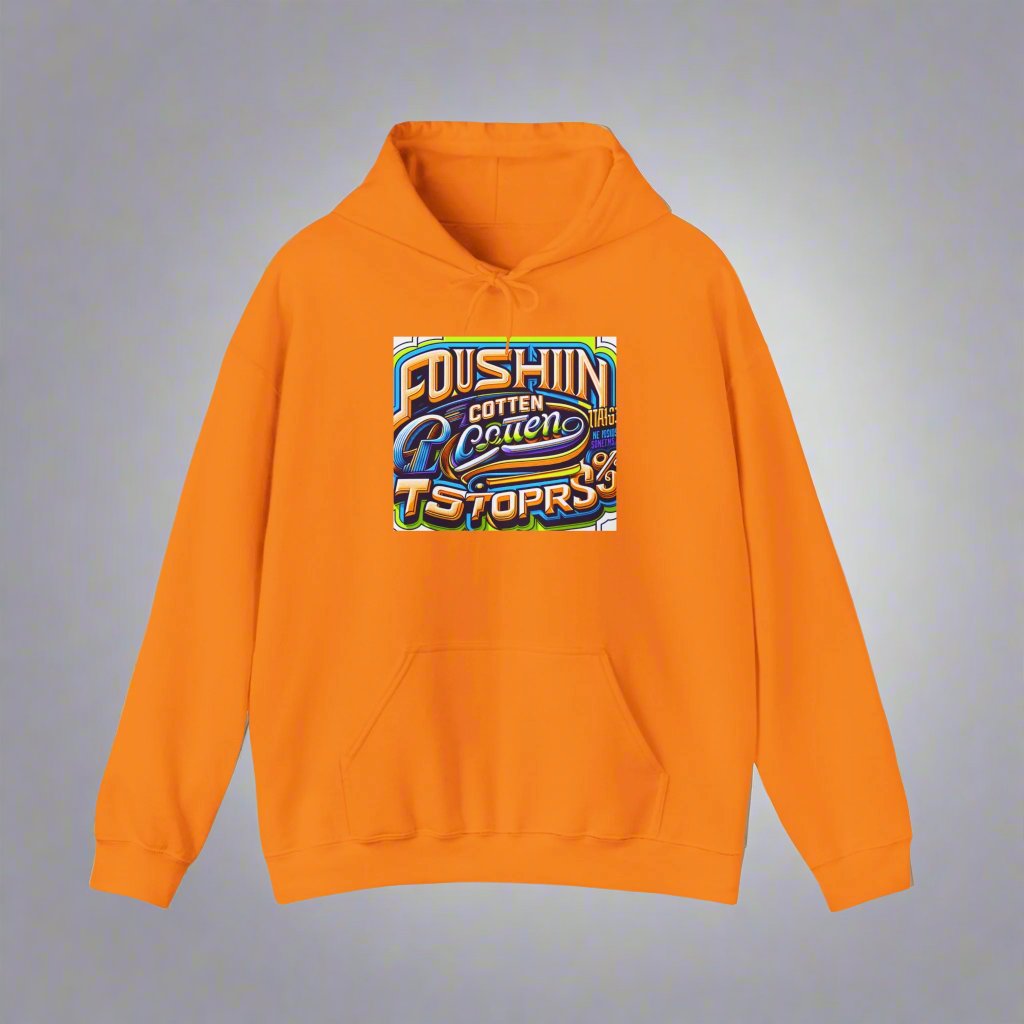 Vibrant Retro Graphic Unisex Hoodie - Perfect for Streetwear and Casual Outings