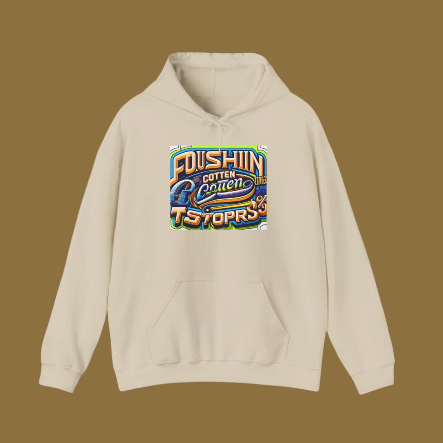 Vibrant Retro Graphic Unisex Hoodie - Perfect for Streetwear and Casual Outings