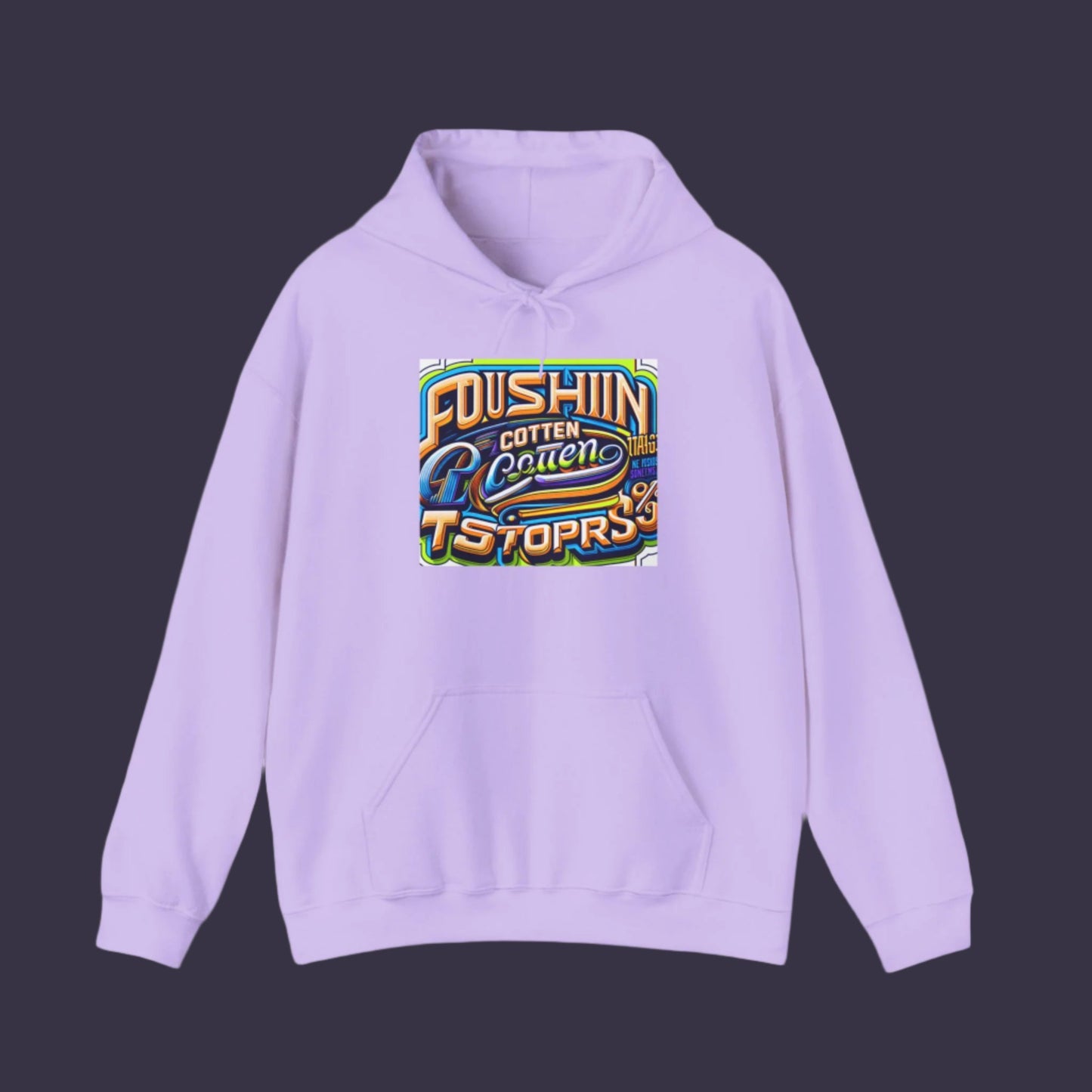 Vibrant Retro Graphic Unisex Hoodie - Perfect for Streetwear and Casual Outings