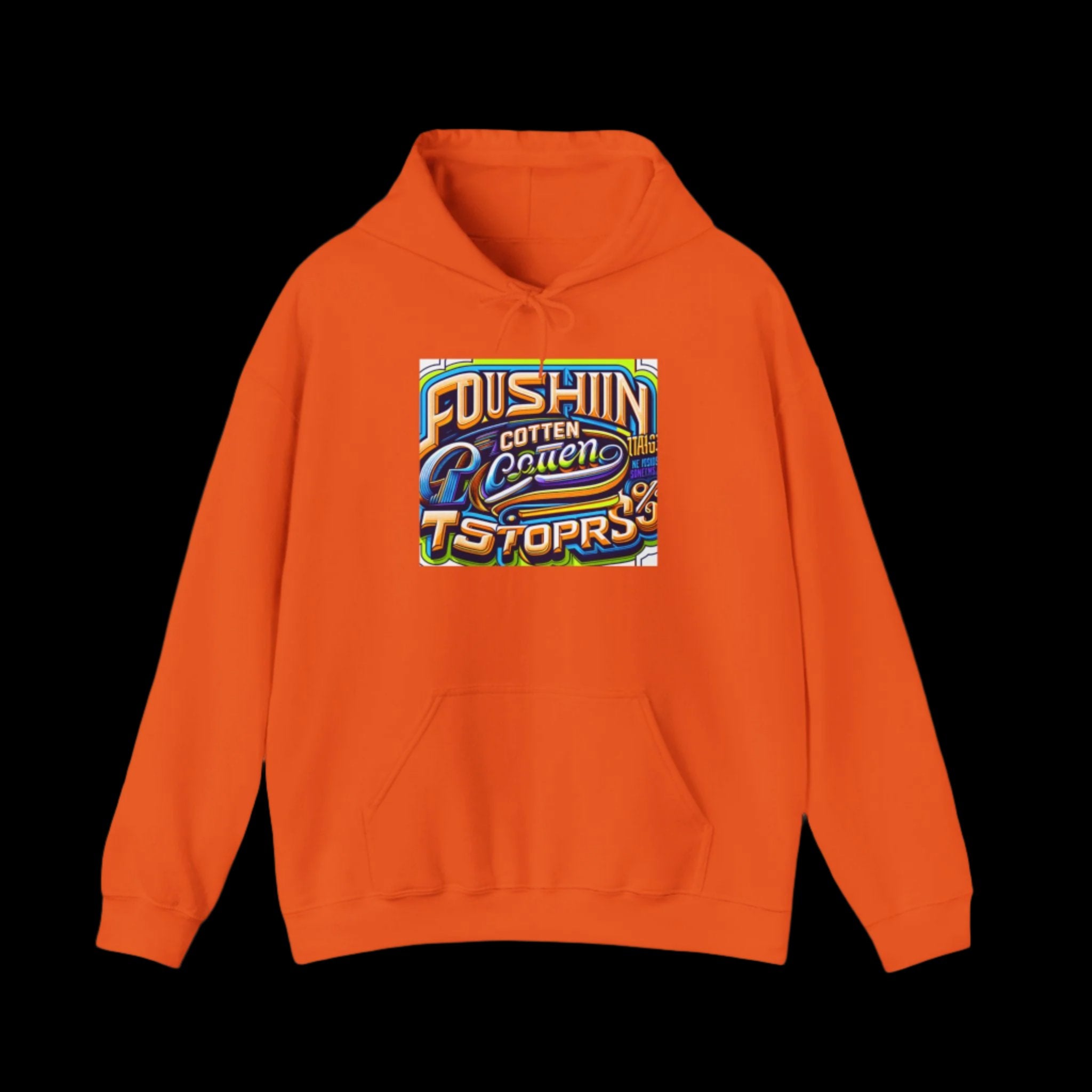 Vibrant Retro Graphic Unisex Hoodie - Perfect for Streetwear and Casual Outings