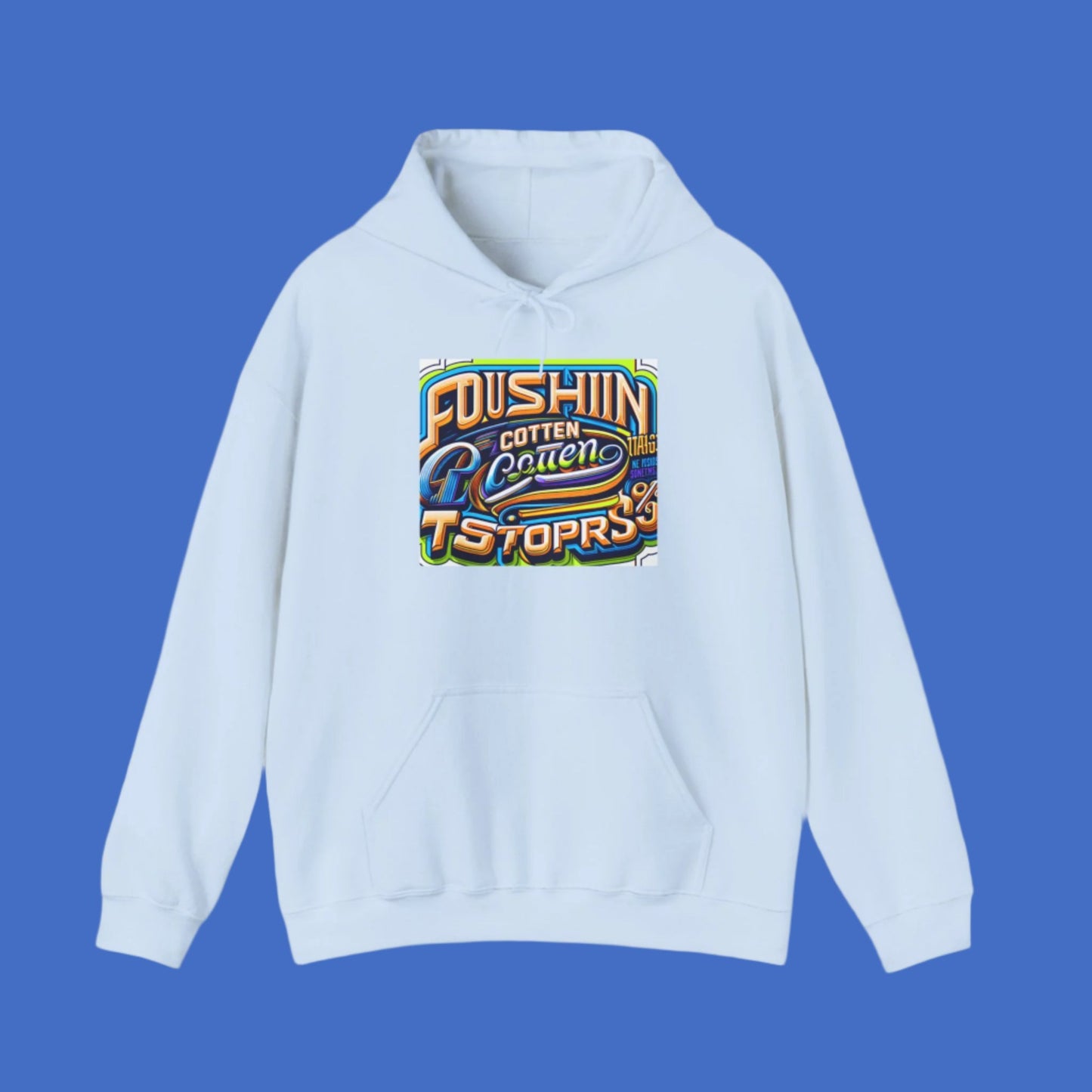 Vibrant Retro Graphic Unisex Hoodie - Perfect for Streetwear and Casual Outings